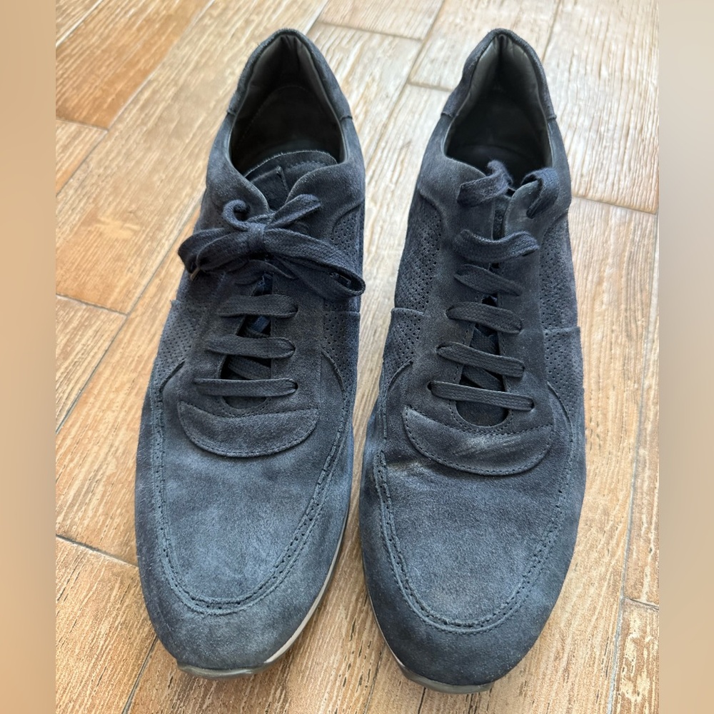 To Boot Men's Dark Blue Suede Sneakers